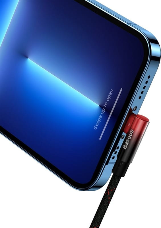 Кабель Baseus MVP 2 USB Type-C - Lightning (M/M), 20W, 2 м Black/Red (CAVP000320)