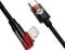 Фото - Кабель Baseus MVP 2 USB Type-C - Lightning (M/M), 20W, 2 м Black/Red (CAVP000320) | click.ua