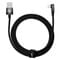 Фото - Кабель Baseus MVP 2 USB - Lightning, 2.4A, 2м Black (CAVP000101) | click.ua