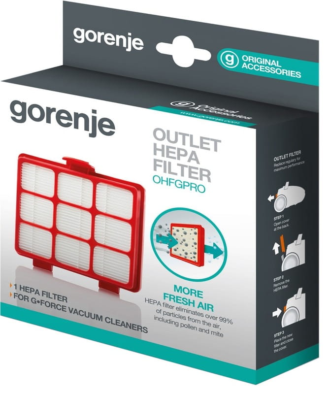 HEPA фільтр Gorenje OHFGFPRO
