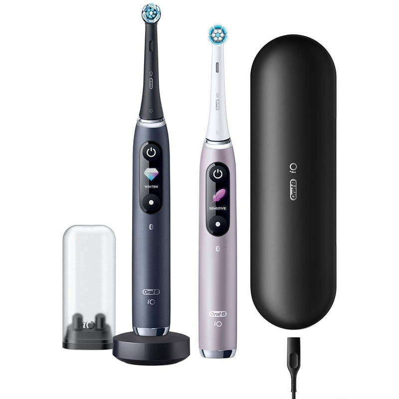 Зубная электрощетка Braun Oral-B iO Series 9 DUO iOM9d.2J2.2AD Black Pink