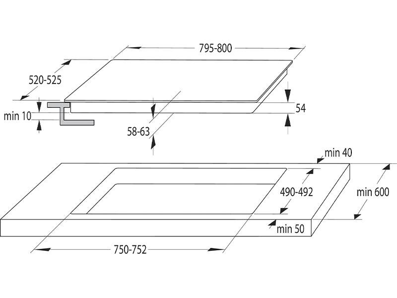 Варильна поверхня Gorenje GI8421BSC