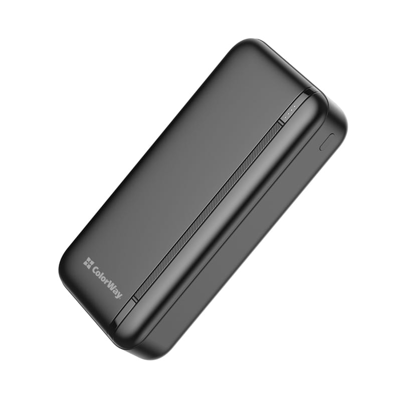Универсальная мобильная батарея ColorWay Portable Charger 20000mAh Black (CW-PB200LPB4BK-PD)
