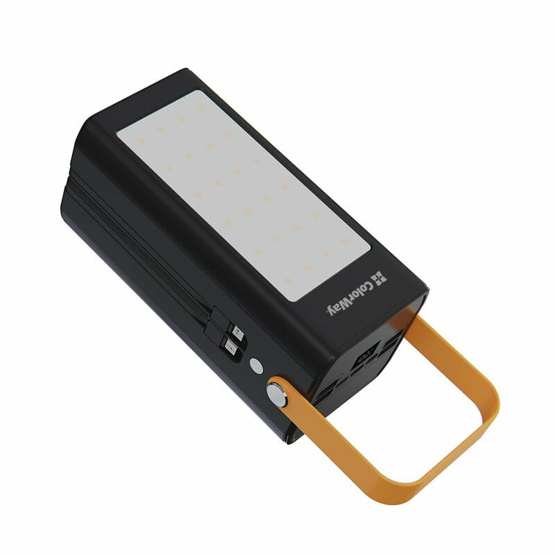 Универсальная мобильная батарея ColorWay LCD/Lamp 80000mAh Black (CW-PB800LPA8BK-PDD)