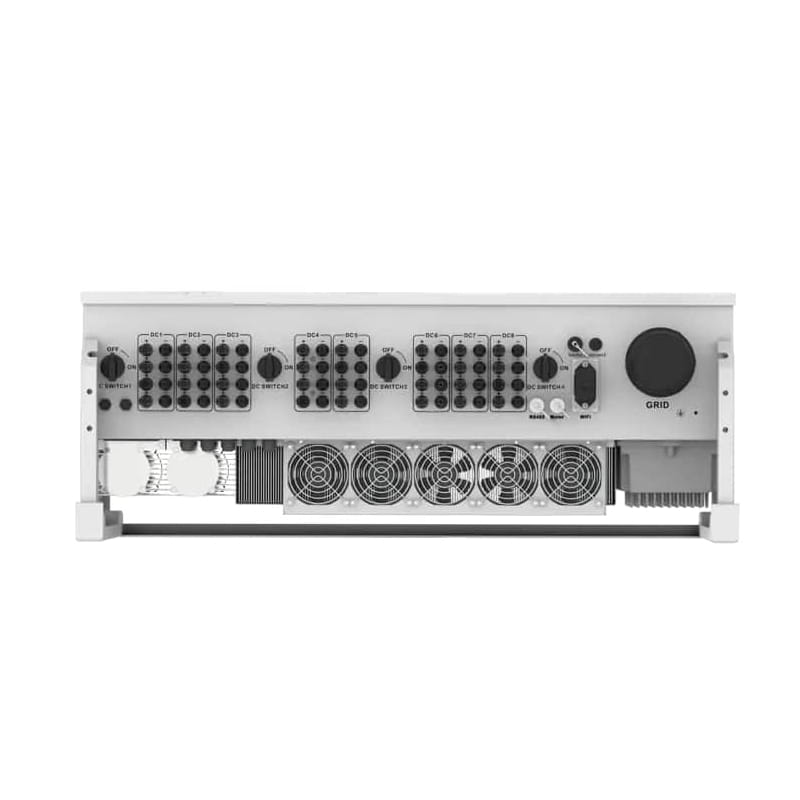 Инвертор сетевой 136kW Deye SUN-136K-G01P3-EU-AM8, трехфазный