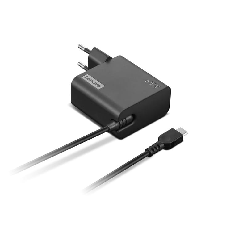 Блок питания Lenovo 65W USB-C Wall Adaptor-EU Pin (4X21L54610)