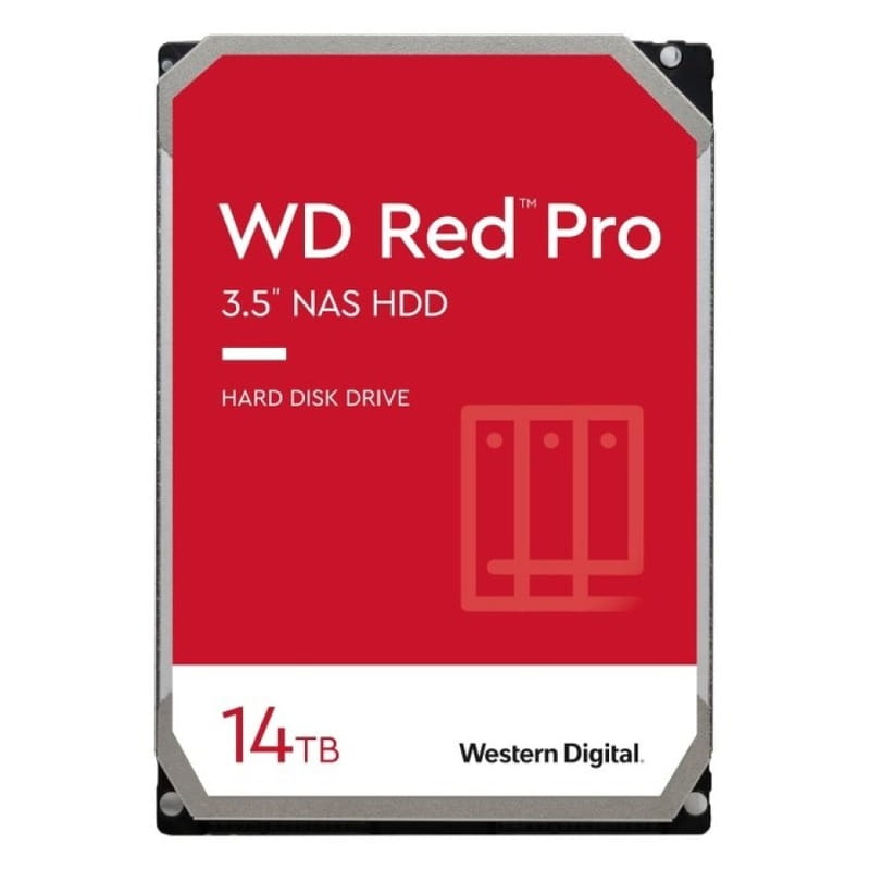 Накопичувач HDD SATA 14.0TB WD Red Pro NAS 7200rpm 512MB (WD142KFGX)