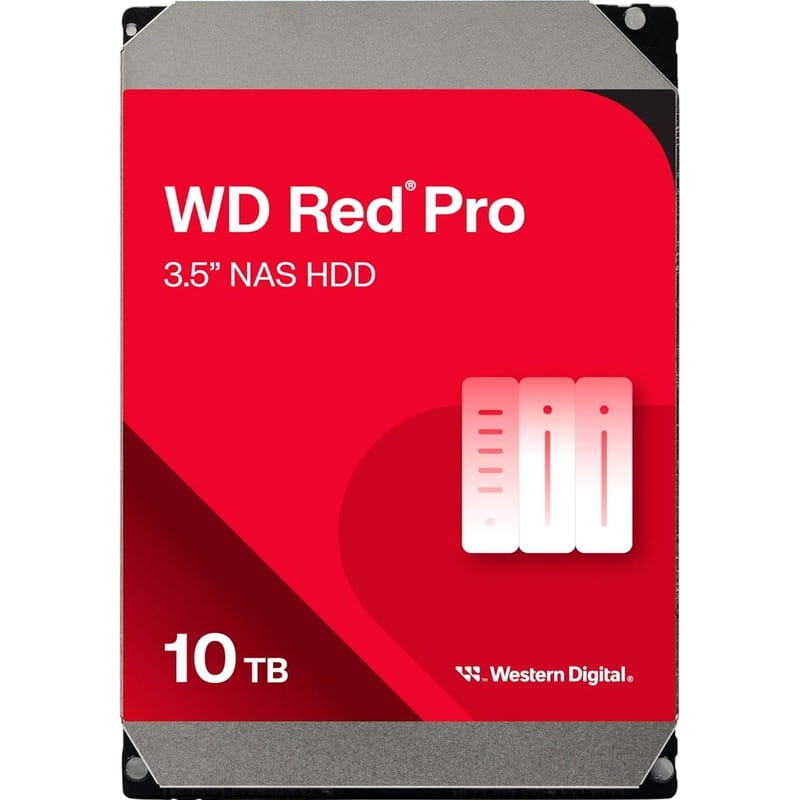 Накопитель HDD SATA 10.0TB WD Red Pro NAS 7200rpm 512MB (WD103KFBX)