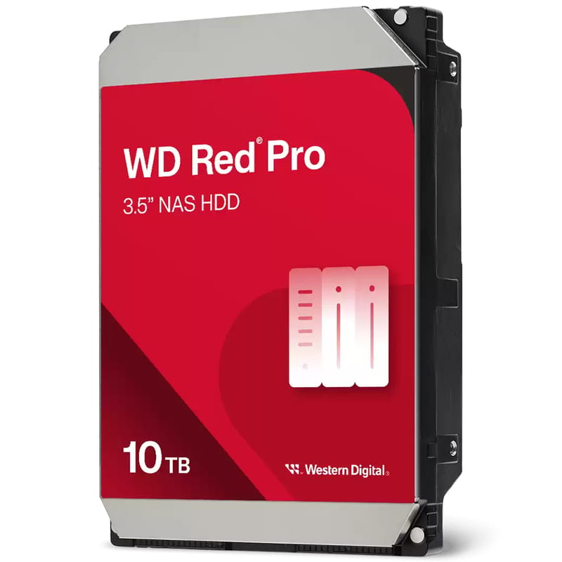 Накопичувач HDD SATA 10.0TB WD Red Pro NAS 7200rpm 512MB (WD103KFBX)