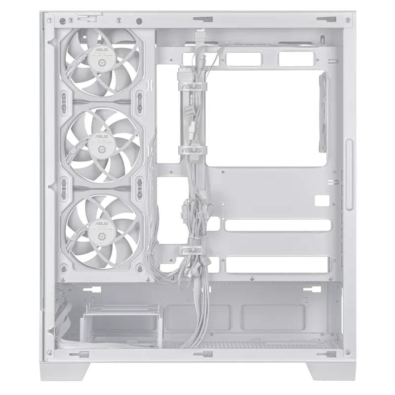 Корпус Asus A31 Plus White Tempered Glass без БЖ (90DC00R3-B19000)