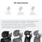 Фото - Крісло для геймерів Anda Seat X-Air Mega Size XL Mesh Gray Twilight (AD-WY-01-GGSP) | click.ua