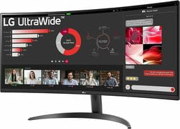 Монітор LG 34" UltraWide 34WR50QK-B IPS Black 100Hz Curved