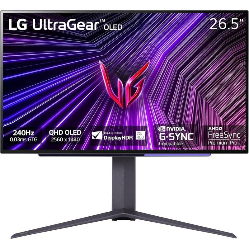 Монітор LG 27" 27GS95QE-B OLED Black 240Hz