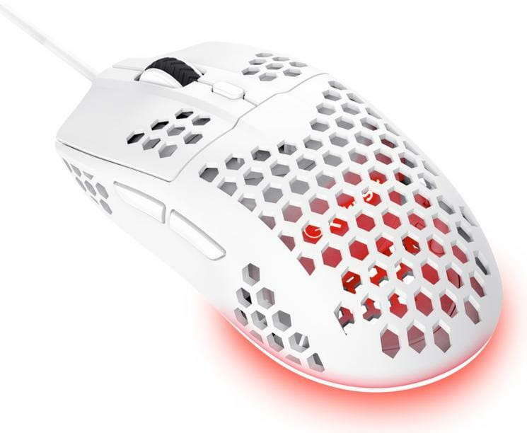 Миша Trust GXT 928 Helox White (25389)