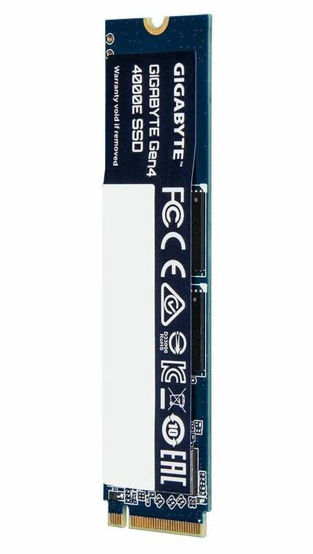 Накопитель SSD  500GB Gigabyte Gen4 4000E M.2 2280 PCIe 4.0 x4 3D NAND (G440E500G)