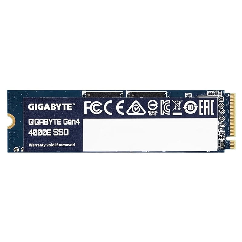 Накопичувач SSD  500GB Gigabyte Gen4 4000E M.2 2280 PCIe 4.0 x4 3D NAND (G440E500G)