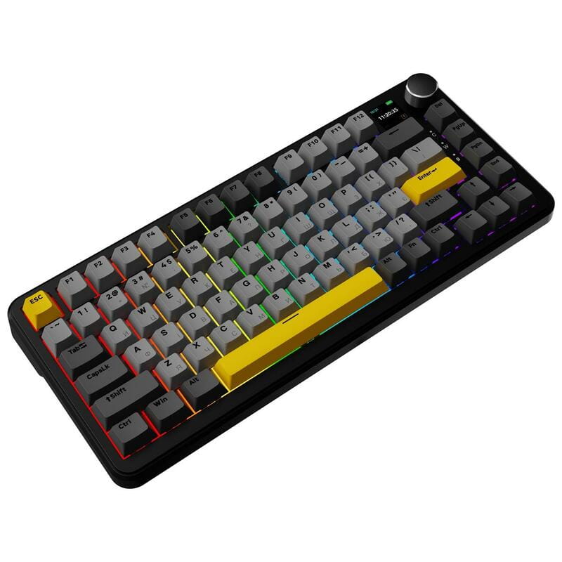 Клавиатура беспроводная Ajazz AK820 MAX Magnetic Switches Black (AK820MAX-M-BGY)