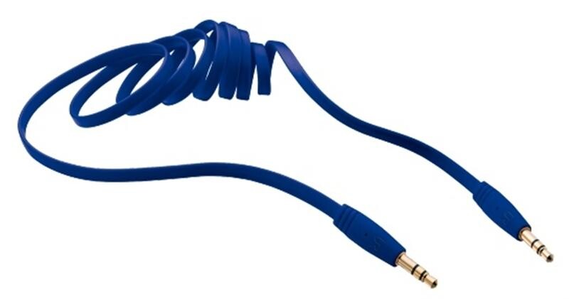 Аудио-кабель Trust Urban mini-jack 3.5мм(M) to mini-jack 3.5мм(M) 1м, Blue (20176)