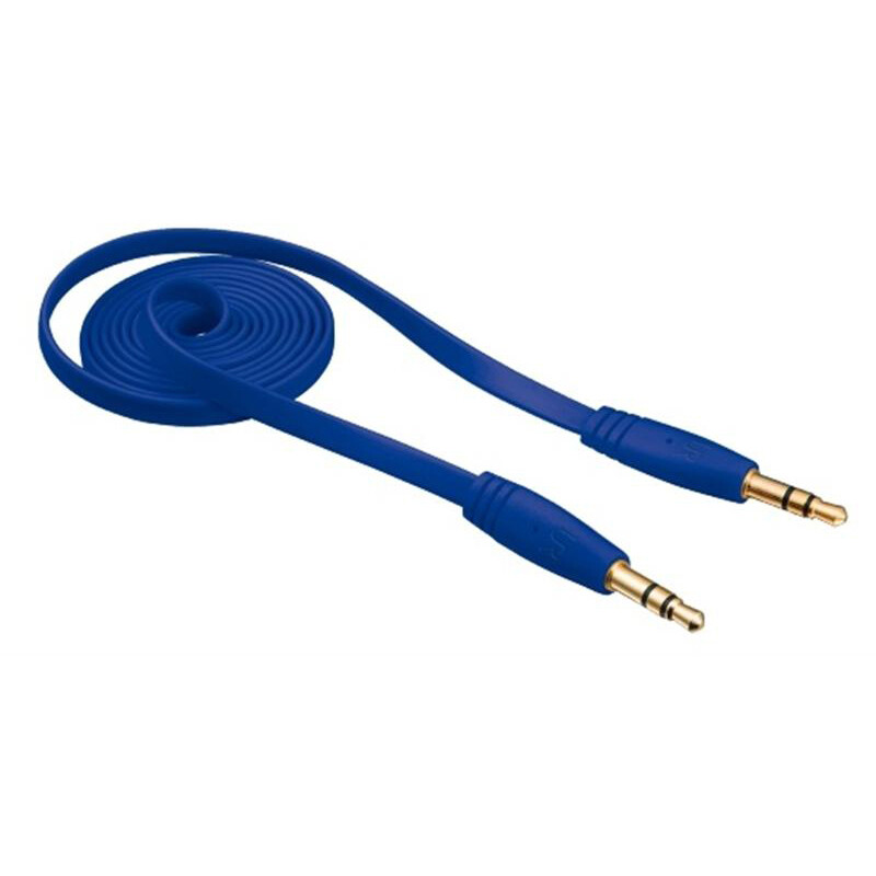 Аудио-кабель Trust Urban mini-jack 3.5мм(M) to mini-jack 3.5мм(M) 1м, Blue (20176)