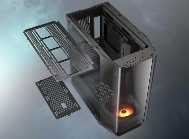 Корпус Cougar FV270 RGB Black без БЖ