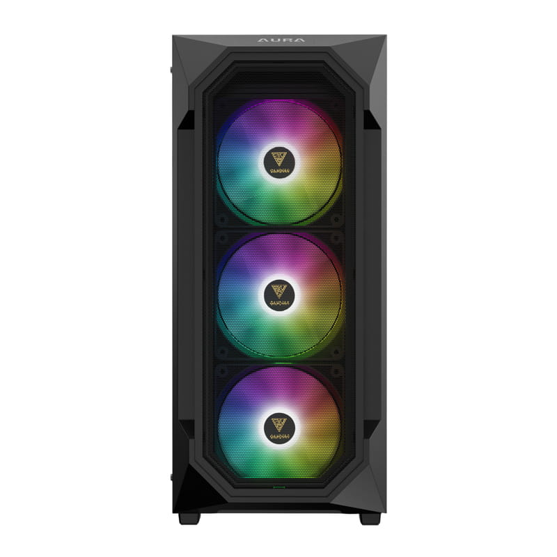 Корпус Gamdias Aura GC1 Elite ARGB Black без БП