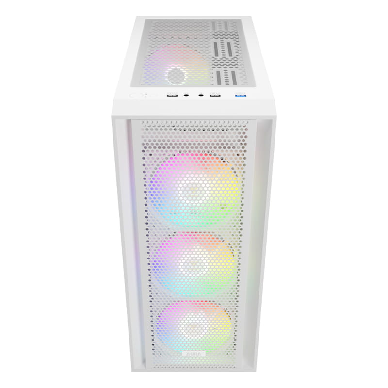 Корпус Gamdias Aura GC2 Elite ARGB White без БП