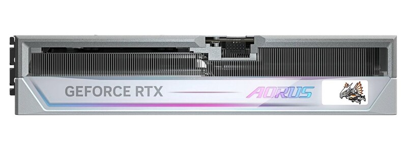 Видеокарта GF RTX 5090 32GB GDDR7 Aorus Master Ice Gigabyte (GV-N5090AORUSM ICE-32GD)