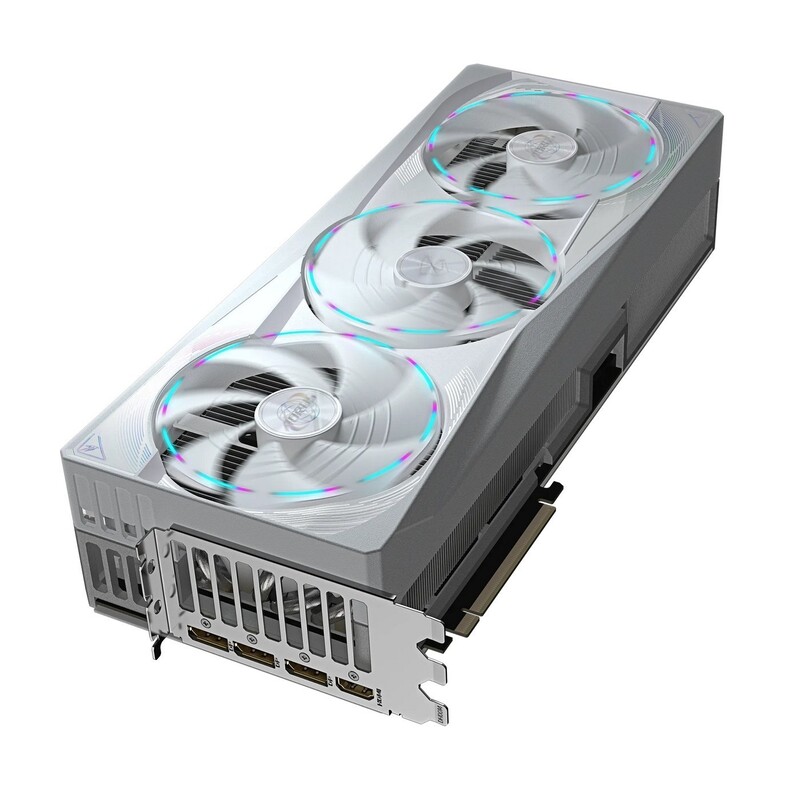 Видеокарта GF RTX 5090 32GB GDDR7 Aorus Master Ice Gigabyte (GV-N5090AORUSM ICE-32GD)
