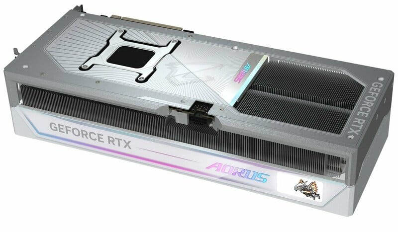 Видеокарта GF RTX 5090 32GB GDDR7 Aorus Master Ice Gigabyte (GV-N5090AORUSM ICE-32GD)
