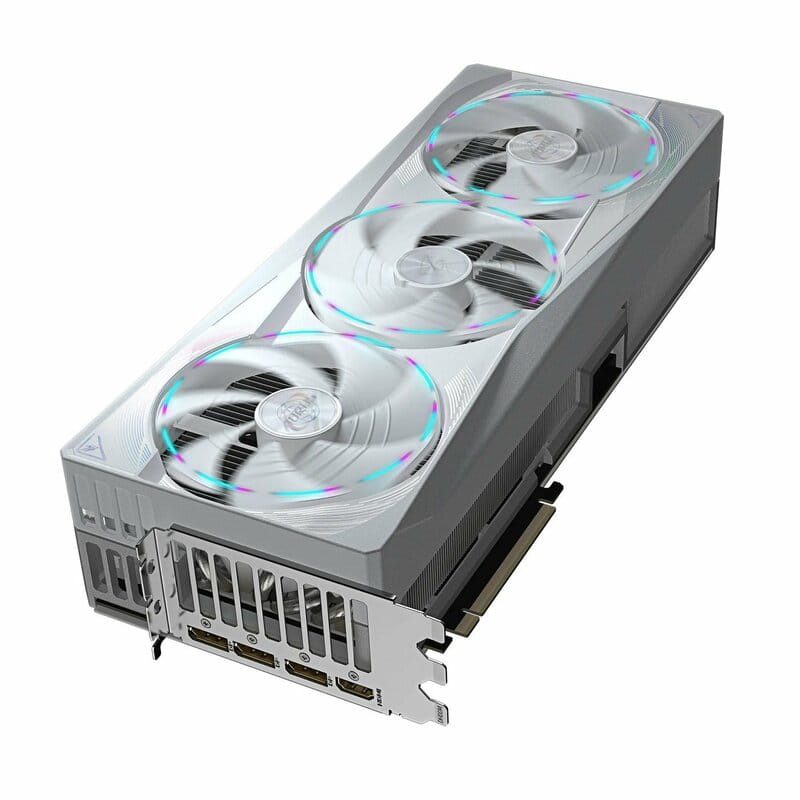 Видеокарта GF RTX 5090 32GB GDDR7 Aorus Master Ice Gigabyte (GV-N5090AORUSM ICE-32GD)