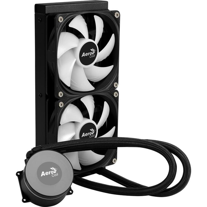 Система водяного охлаждения AeroCool Oasis L240 Black (ACLA-OA24117.11)