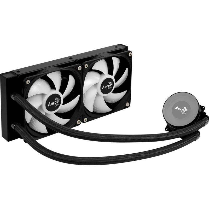 Система водяного охлаждения AeroCool Oasis L240 Black (ACLA-OA24117.11)