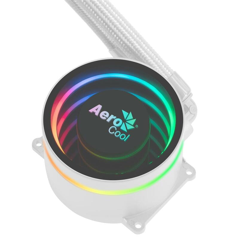 Система водяного охлаждения AeroCool Oasis L240 White (ACLA-OA24117.21)