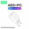 Фото - Мережевий зарядний пристрій Denmen DC06 (1USB 3.6A) PD20W+QC3.0 White (DM-DC06T-WH) + кабель USB Type-C | click.ua