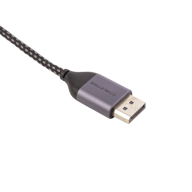 Купить Кабель Cabletime DisplayPort - DisplayPort 1.4V (M/M), 32AWG, 8K, 2м (CA914647) Кабель Cabletime DisplayPort - DisplayPort 1.4V (M/M), 32AWG, 8K, 2м (CA914647)