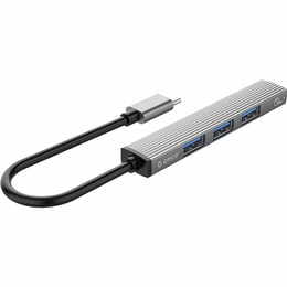 USB-хаб Orico AH-13-GY-BP USB Type-C 4-в-1 (CA913534)
