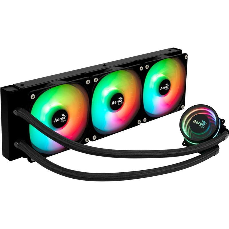 Система водяного охолодження AeroCool Oasis L360 Black (ACLA-OA36117.11)