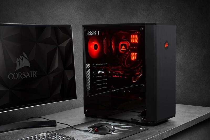 Корпус Corsair Carbide 175R RGB Black (CC-9011171-WW) без БП