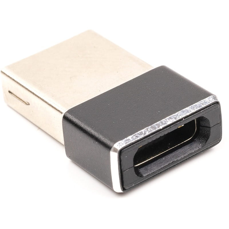 Адаптер PowerPlant USB Type-C - USB (F/M) Black (CA913107)