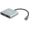 Фото - Адаптер Blueendless USB Type-C - 2xHDMI (M/F) Grey (CA913831) | click.ua