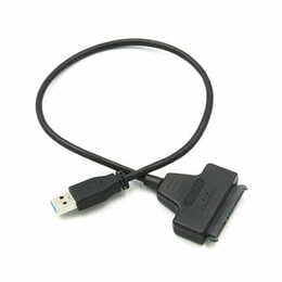 Кабель PowerPlant Sata - USB 3.0 Black (HC380046)