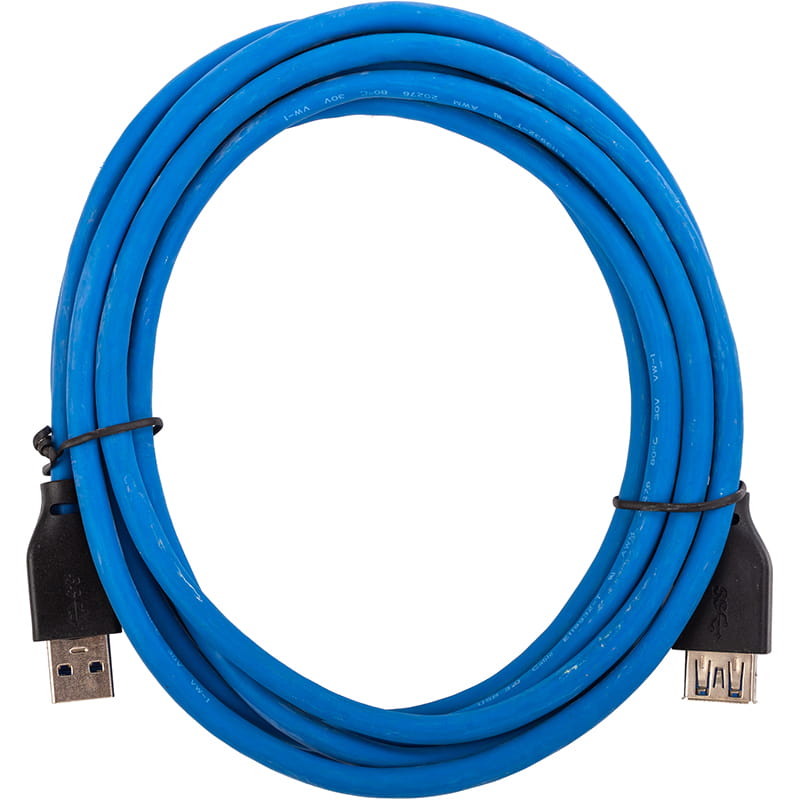 Кабель Cabletime USB - USB V 3.0 (M/F), удлинитель, 3м, Blue (CA914616)