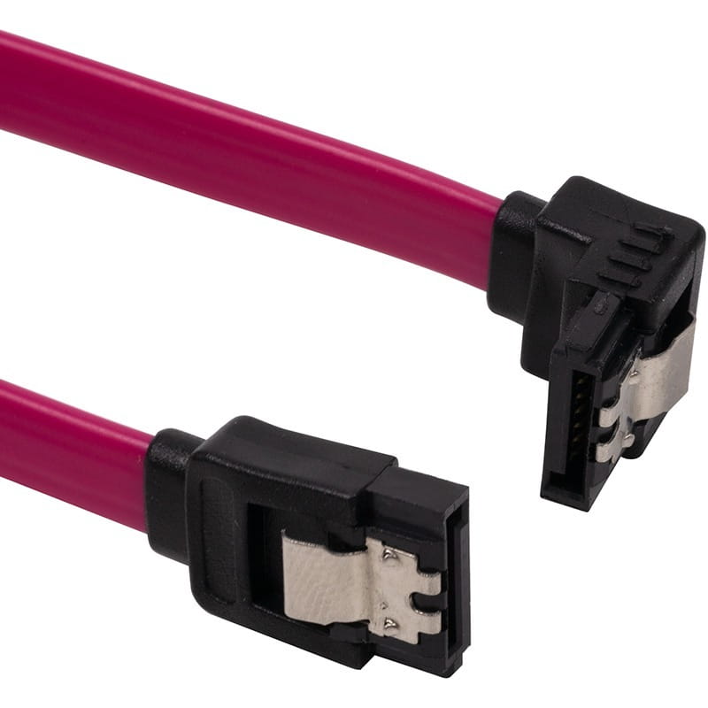 Кабель PowerPlant Sata III 0.3 м Purple (CA914340)