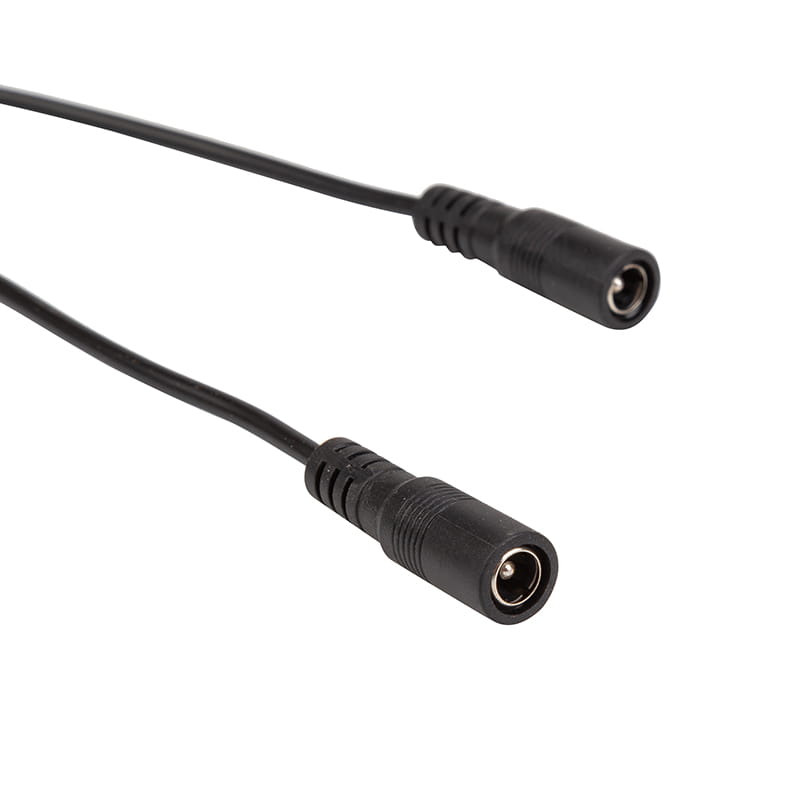 Адаптер PowerPlant DC - 2xDC (M/M), 5.5x2.1мм, Black (CA914890)