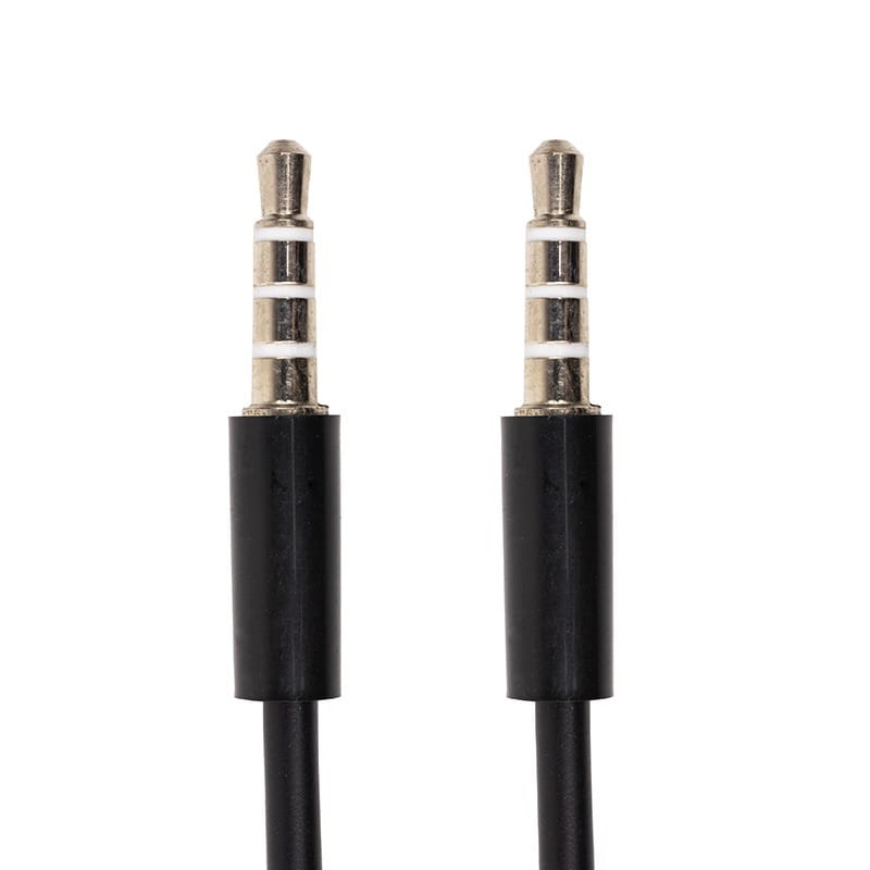 Аудио-кабель PowerPlant mini jack 3.5 мм 4 pin M-M, 1.2 м (CA913053)