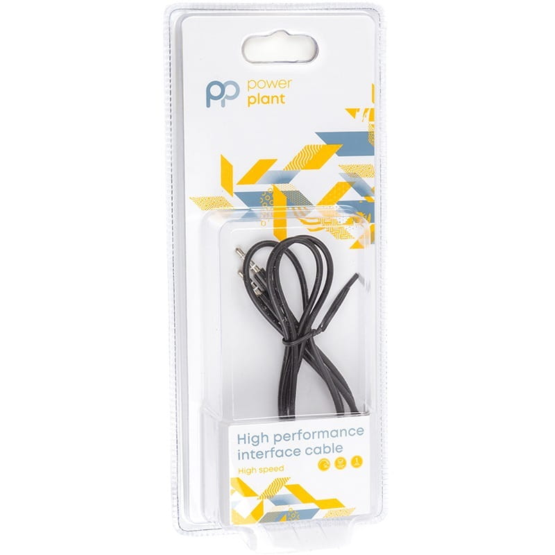 Аудио-кабель PowerPlant mini jack 3.5 мм 4 pin M-M, 1.2 м (CA913053)