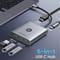 Фото - USB-хаб Orico FAX3-5P-GY-EP USB Type-C 3-в-1 Grey (CA914227) | click.ua