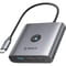 Фото - USB-хаб Orico FAX3-5P-GY-EP USB Type-C 3-в-1 Grey (CA914227) | click.ua