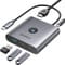 Фото - USB-хаб Orico FAX3-5P-GY-EP USB Type-C 3-в-1 Grey (CA914227) | click.ua
