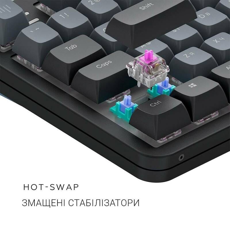 Клавіатура Dark Project ALU87 Midnight Black (DPKB_MIDNIGHT_87_ANSI_UA)